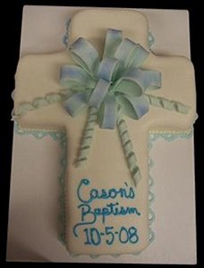BAPTISM CAKE