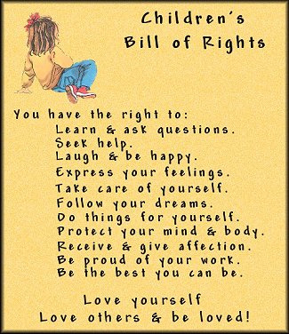 Children's Bill of Rights