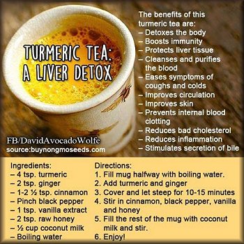 TURMERIC TEA: A LIVER DETOX