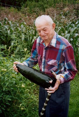 Me in my garden, 2002.