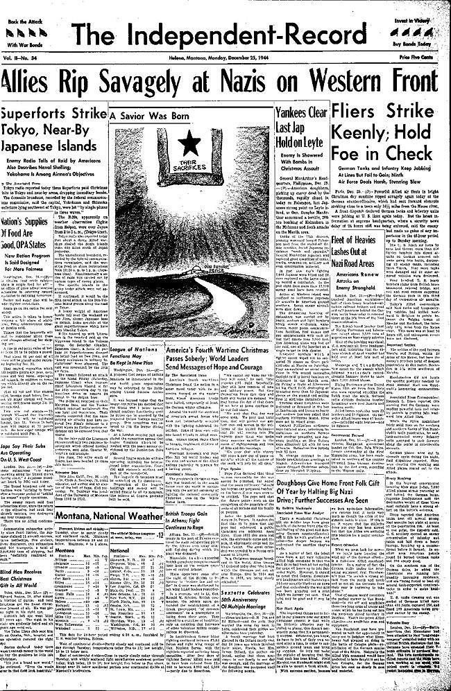 1944 Newspaper