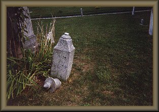 Picture of Broken Headstones